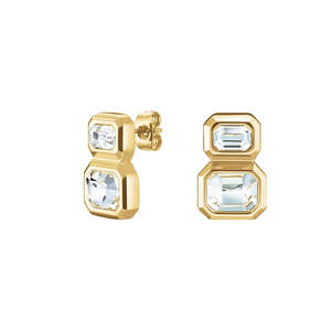 Rosefield: Rosefield - Iconic Octagon Double Stud - Gold