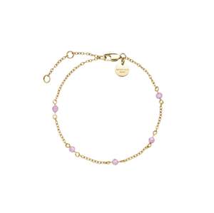 Rosefield: Rosefield - Pink Stone Bracelet