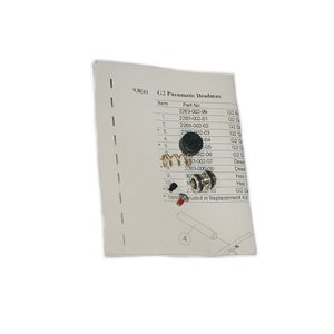 Response Deadman Service Kit for Pneumatic Handle (SKU: DM226300299) Genuine Sch&hellip;