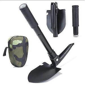Products: Folding Shovel and Pic 4 in 1