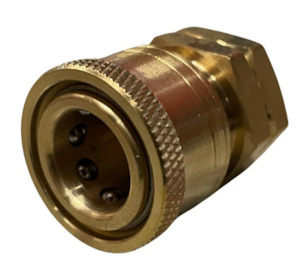 3/8 Quick Connect Coupler Brass 4000psi - 3/8 Npt Female