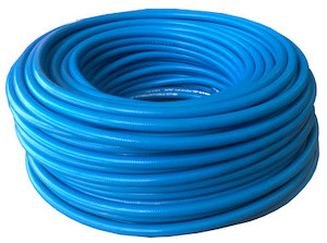 1/4" High Water Blaster Hose Blue R2 Smooth - 15m