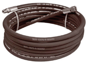 50m Hose - Black 2 wire rated to 6000Psi