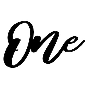 Classic Script Numbers - Weathering Steel - Blazen.Metal