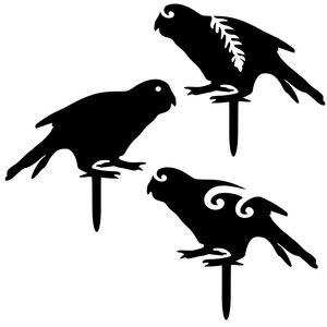 Products: Kakapo - Weathering Steel Bang'n Birds - Blazen.Metal