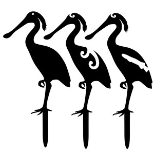 Products: Royal Spoonbill - Weathering Steel Bang'n Birds - Blazen.Metal