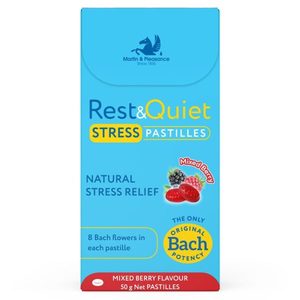 Martin & Pleasance Rest & Quiet Calm Pastilles Mixed Berry + Orange 100g – BNA