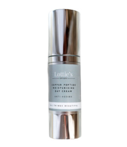 Lotties Skincare: Lottie’s Skincare Copper Peptide Moisturising Day Cream