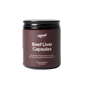 Mitchell's Beef Liver Capsules