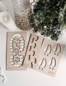 Keepsake Designs: Santa, Reindeer & Elf Footprint bundle