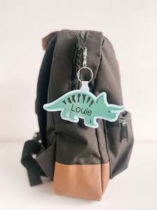Bag Tag: Acrylic Dino Bag Tag