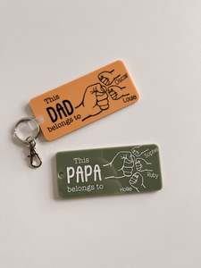 Gifts For Him: This___ Belongs To Keyring