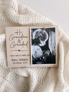 Baby Range: Baby Magnet Photo Announcement