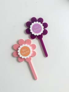 Keepsake Designs: Flower Plant stake