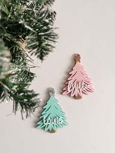 Boho Christmas Tree Ornament