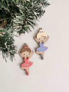 Last Minute Orders: Ballerina Ornament