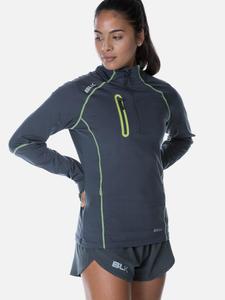 Performance Ladies Warm Up Top Grey/Lime