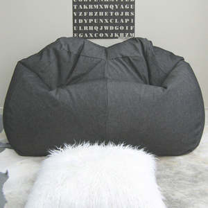 Blob Range: Jumbo Beanbag Denim