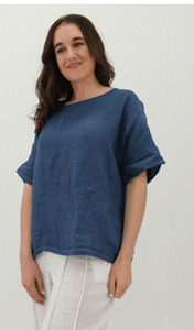 Products: Vanna Button Back Top