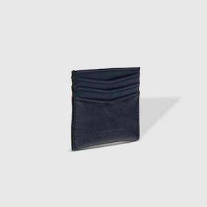 Clearance: Ada Cardholder - Metallic Navy