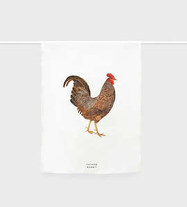 Father Rabbit: Father Rabbit Rooster Tea Towel