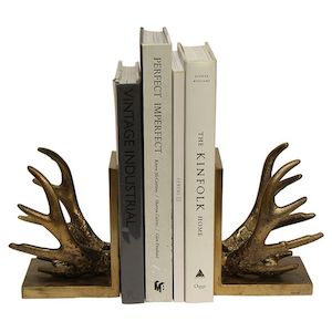 Antler Bookends