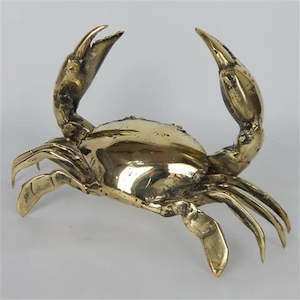 Decorative: Brass Crab