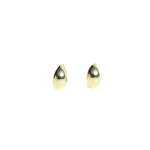 Jewellery: Small Tear Drop Earrings - Gold