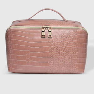Bathroom: Orion Cosmetic Case - Croc Spice