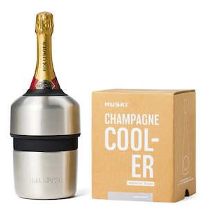 Kitchen Cleaning: Huski Champagne Cooler - Brushed Stainless