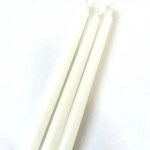 Venetian Taper Candle - White