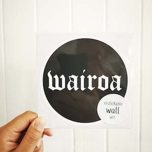 Wairoa Restickable Wall Art - 12.5cm