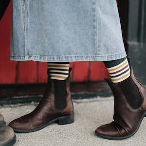 Accessories: Merino Wool Crew Socks - Billie Women