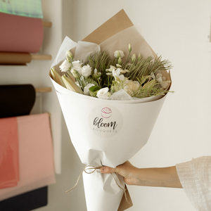 Products: Bouquets White + Green - Bloom Bouquets