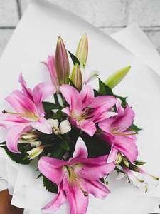All: Alstroemeria and Lillies Bouquet
