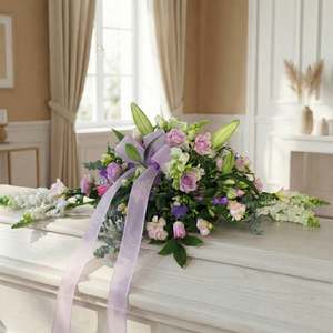 Lavender Casket