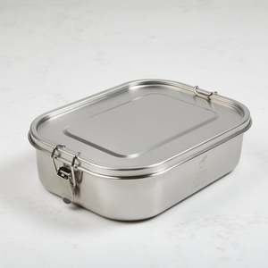 Storage Lunch Boxes: Stainless Steel Lunchbox - 1400mL
