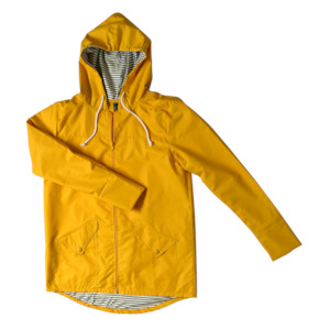 Silver Lining Gumboots And Rain Jackets: Classic Yellow Raincoat