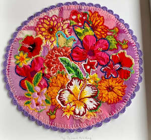 Applique Artwork: My Island Holiday