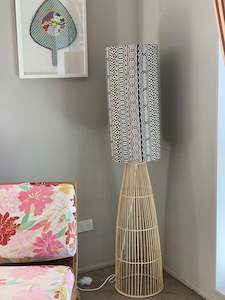 Lamp Shades: Standard Lamp Stand with Shade