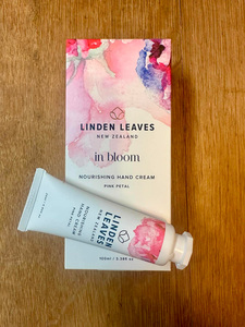 Linden Leaves Pink Petals Hand Cream