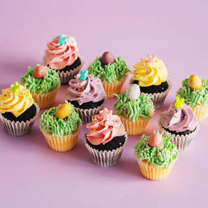 Easter Mini Cupcakes - 12 Pack
