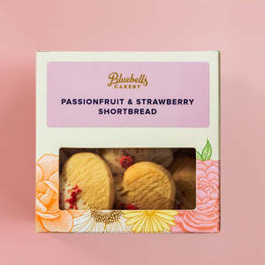 Gift Box - Passionfruit & Strawberry Shortbread