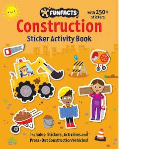 Childrens: Construction Sticker Activity
