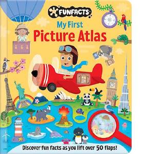 board books: Fun Facts Lift The Flap Picture Atlas