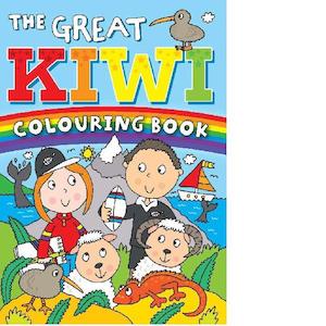 a-2: The Great Kiwi Colouring Book