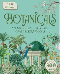 Cut And Collage Botanicals Colouring Book