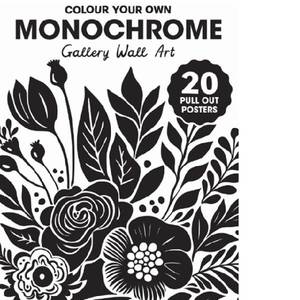 Colour Your Own Monochrome Gallery Wall Art