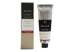 Products: Rosewood and Shea Butter Hand Cream Blue Earth Natural Skin Care