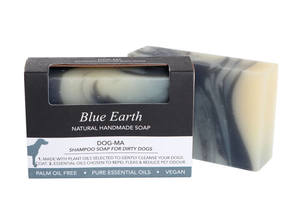 Products: Dog-Ma Dog Shampoo Blue Earth Natural Skin Care